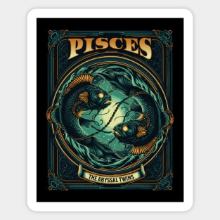 Dark Fantasy Pisces Sticker